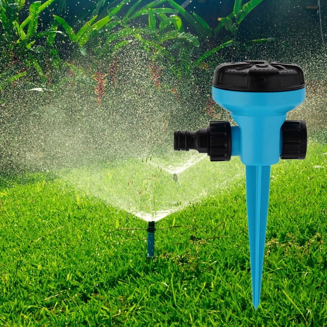 Sistema de Riego Automático Shamjiam Aspersor de agua ajustable para jardín de área grande