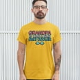 thumbnail image 3 of Tee Hunt Grandpa is Like a Dad Only Cooler T-Shirt Granddad Father's Day Men's Tee, Yellow, 3X-Large, 3 of 5