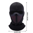 thumbnail image 2 of Cold Weather Lined Face For Winter Cycling Skiing Outdoor Sports Windproof Thermal, 2 of 5