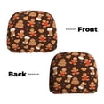 thumbnail image 3 of 2 PCS Car Headrest Cover, Christmas Gingerbread Cookies Soft Car Seat Head Rest Cover Protector Interior Car Accessories Seat Covers for Cars Truck Auto Only Covers, 3 of 8