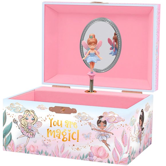 Caja de joyas musical Giggle & Honey Hada 15 x 12 x 9 cm