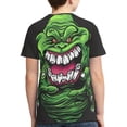 thumbnail image 2 of Slimer Ghostbusters Youth Unisex T-Shirt Crewneck Short Sleeve Double-Sided Print Tee Shirts Top For Boys Girls Kid Teen X-Large, 2 of 6