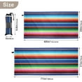thumbnail image 3 of GZHJMY Microfiber Beach Towel,Mexican Serape Blanket Stripes Super Absorbent Sport Towel with Pouch,Quick Dry Pool Towels Pool Blanket for Swimming,Picnic,Yoga Gym 31×71in Bath Towels, 3 of 7