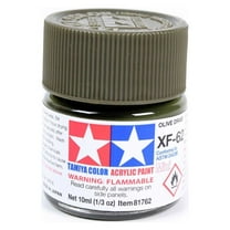 Tamiya Acrylic Mini XF62 Olive Drab TAM81762 Plastics Paint Acrylic