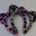 thumbnail image 5 of Plush Cats Ear Hairhoop for Teens Girl Roleplay Cats Women Costume Headband Music Festival Props Face Washing Headband Pink, 5 of 5