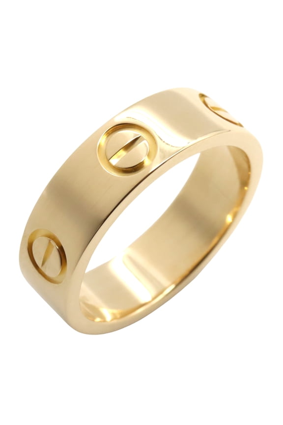 Pre-Owned Cartier Love Ring, 18K Yellow Gold, for Men and Women, B4084600 (Good)