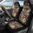 thumbnail image 2 of XYZCANDO Car Seat Covers Dragonfly Bloom 2 Pack Front Seat Cover Comfortable Truck Van SUV Elastic Non-Slip Car Front Seat Covers, 2 of 10
