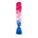 thumbnail image 1 of Nvzi Extensiones de cabello trenzado de ganchillo, 3 piezas, 23.6 pulgadas de largo, resistentes al calor, trenzadas de ganchillo, preestiradas, sin nudos, para peinado DIY, B196, 1 of 4