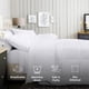 thumbnail image 3 of Ropa de cama Edreforter Utopia para todas las estaciones, color blanco, 3 of 8