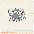 thumbnail image 4 of Inktastic Screaming Possum Girls Toddler Dress, 4 of 5