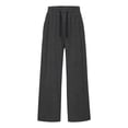 thumbnail image 6 of JCCXIN Girls Active Sweatpants Joggers Athletic Cargo Pants Baggy Straight Leg Drawstring Trousers With Pockets Fall Winter Casual Everyday Wear Soft Street Bottoms,Grey,9-10 Years, 6 of 9