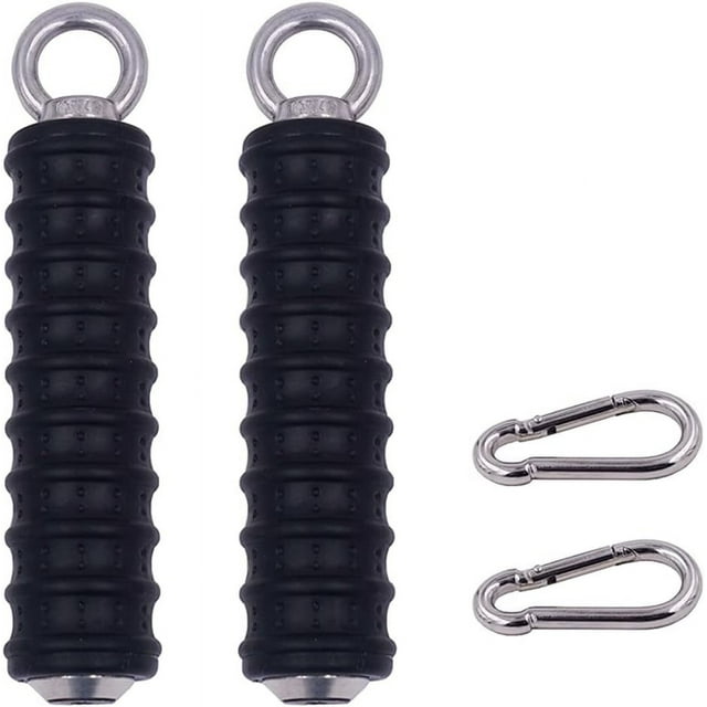 2Pcs Down Gym Single Handle Triceps Fuerza Pull Up Grips de mano para el brazo de conexión de la máquina de cable