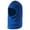 Royal, variant on Kids' Snowflurries Fleece Face Mask, Black, One-Size