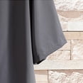 thumbnail image 4 of DPTALR Chemise Homme à Manches Courtes en Soie Glacée de Couleur Unie avec un Col Revers Chemise à Manches Courtes à Manches Courtes Col Rond Top/chemise, 4 of 5