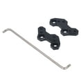 thumbnail image 4 of Motorcycle Footpeg Rearsets,2pcs Rearset Footpeg Mount Rearset Footpeg Mount Bracket Footrest Rearset Mounting Plate Sleek Aesthetic, 4 of 5