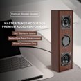 thumbnail image 2 of Sistema de audio con altavoz Chengquan Wooden Dual Stereo Sound de 45 mm, 2 of 7