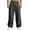 Dark Gray_008, variant on Mens Sweatpants Trendy Casual Wide Leg Elastic Waist Drawstring Sweatpants Loose Fit Lightweight Comfy Lounge Travel Sweat Pants Black XL
