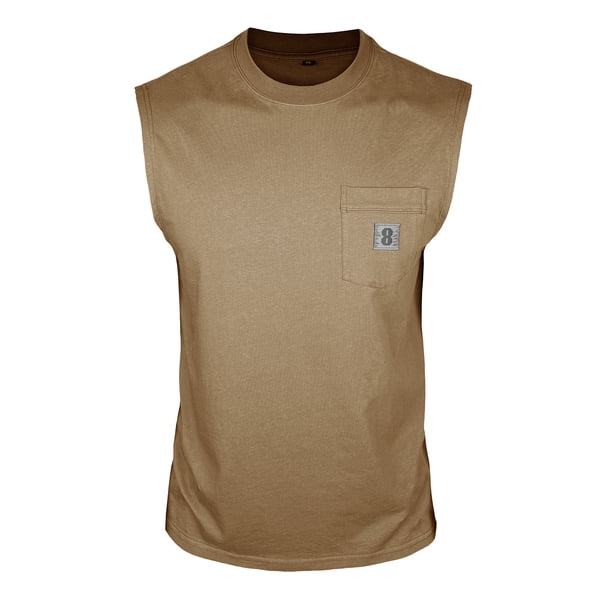 Camisas para Hombre Casual Cuello Redondo Patchwork Sólido Camisa sin Mangas Tanques Blusa para Diario, Fiesta Y Negocios