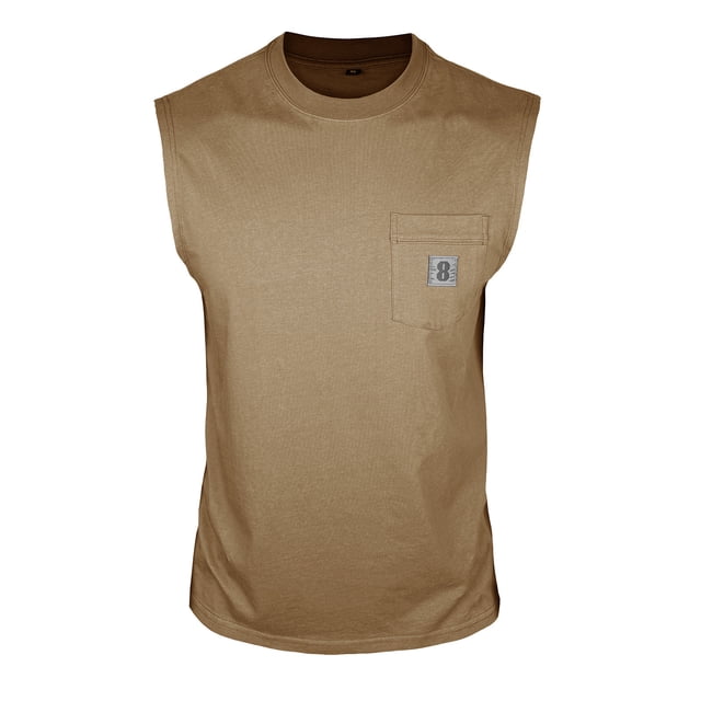 Camisas para Hombre Casual Cuello Redondo Patchwork Sólido Camisa sin Mangas Tanques Blusa para Diario, Fiesta Y Negocios