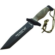 MTech USA First Recon Tactical Tanto Fixed Blade Survival Knife, Camo, MT-676TC