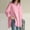 Pink, variant on Outfmvch long sleeve shirts for women Solid Sleeve Long Loose Size Button Plus Casual Shirt womens tops Light blue