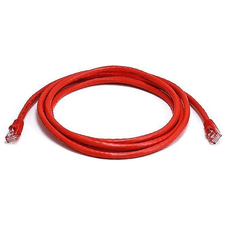 UPC: 0844660023043 | Monoprice 7  24AWG Cat6 UTP Ethernet Network Cable Red 102304