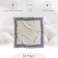 thumbnail image 2 of Bufandas cuadradas pequeñas de satén de seda morera 100 % auténtica para hombres y mujeres, pañuelo para el cabello, la cabeza y el rostro, 21 x 21 pulgadas, 2 of 5