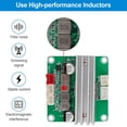 thumbnail image 5 of Placa Amplificadora Audio Estéreo TPA3116 TPA3116D2 Módulo Amplificador de Potencia Digital de Canal Dual de 50 W y 50 W CC 12-24 V, 5 of 5