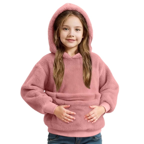 Ticikt Boys Girls Cat Pouch Hoodie - Kitten Puppy Carrier Holder Sweatshirt Long Sleeve Pullover Tops