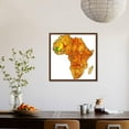 thumbnail image 4 of Mali on Actual Map of Africa, Framed Art Print Wall Art by michal812 Sold by Art.Com, 4 of 6