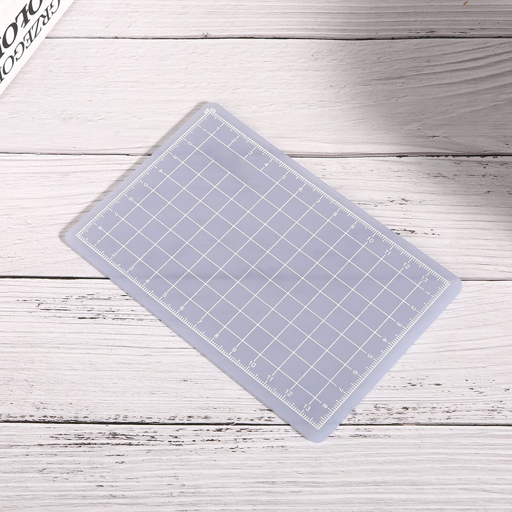 Sonew Nonslip Cut Board,3PCs Translucent Cutting Mat Nonslip Cut Board Crafts Collection Hand