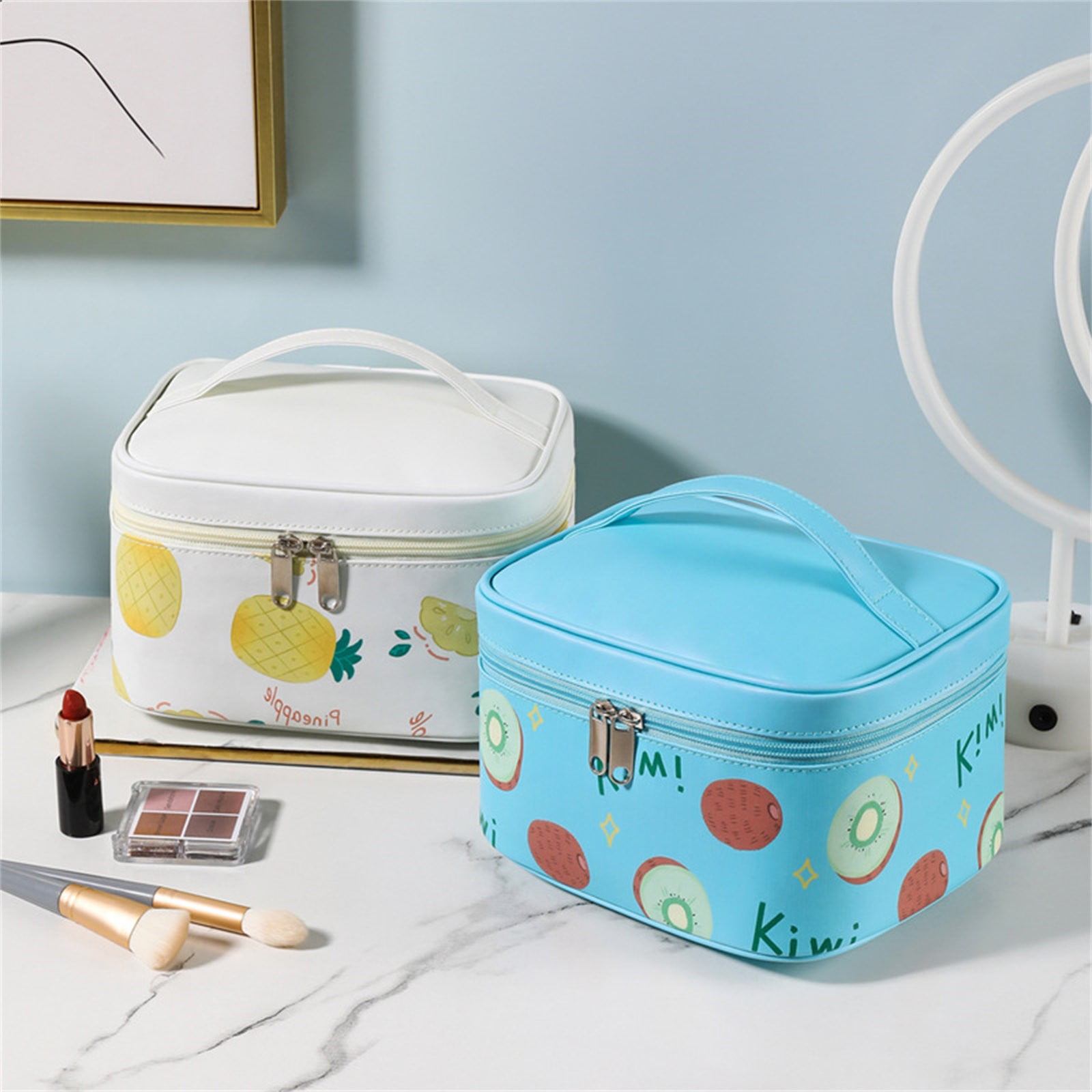 Caboodles On-The-Go Girl Makeup Box, White Opal, India | Ubuy