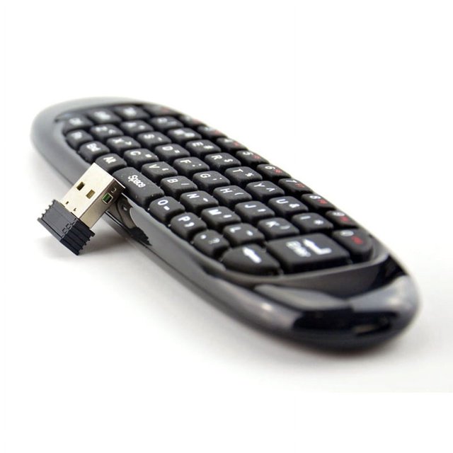 Mini Air Mouse Fly Air Mouse Teclado InaláMbrico Airmouse para 9.0 8.1 Android TV Box/PC/TV Smart TV Mini 2.4G(C120)