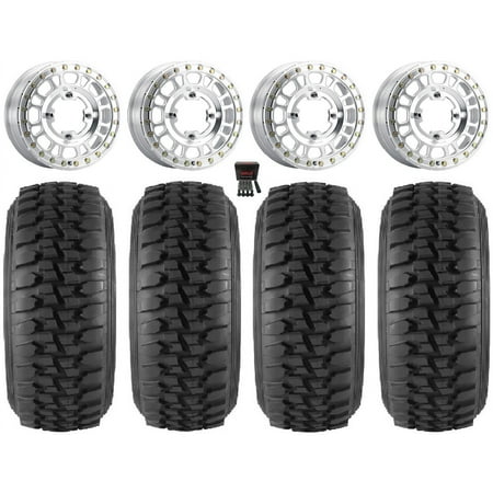 Method 412 15×6 Wheels Raw (5+1) 32 Desert Series Tires Can-Am Maverick X3 / Honda Pioneer 1000 / Talon Method 412 15×6 Wheels Raw (5+1) 32 Desert Series Tires Can-Am Maverick X3 / Honda Pioneer 1000 / Talon