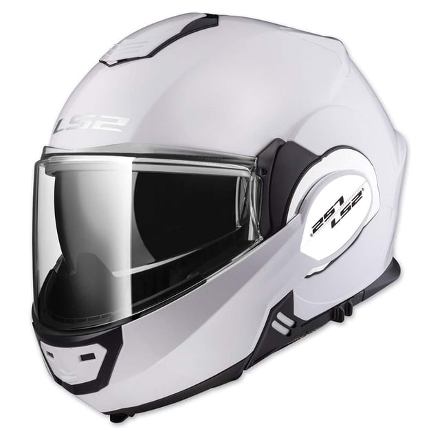 Casco LS2 Modular Valiant blanco 2XL
