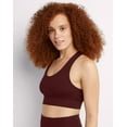 thumbnail image 2 of Hanes Originals Womens Longline Bralette, 2 of 4