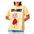 thumbnail image 1 of Playera Spy Family para Mujer, Manga Corta Anya Forger Oversize Amarillo Talla CH, 1 of 3
