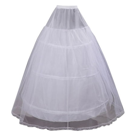 JDEFEG Women s Swimsuits with Skirts for Wedding Ball Gown Shape 3 Dress Full Underskirt Hoop Petticoat Slip Skirt Accessory Midi Skirts for Women Plus Size Steel White