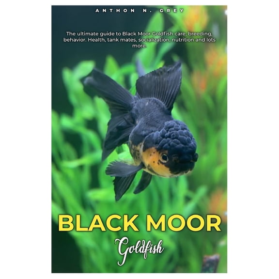 Black Moor Goldfish: The ultimate guide to Black Moor Goldfish care, breeding, behavior, health, tank mates, socializati, (Paperback)