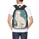 thumbnail image 4 of Balery Celestial Cat And Flowers Mochila para hombre y mujer - Tela Oxford 600D resistente - Gran capacidad, resistente al agua, ideal para la escuela, viajes y senderismo, 4 of 6