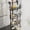 Black-4 Tier, variant on Over the Door Shower Caddy - 3 Tier Adjustable Shower Organizer Hanging with Soap Holder, No Drilling Stainless Steel Bathroom Rack Hanging for Body Wash, Shampoo, Soap, Razor, Black
