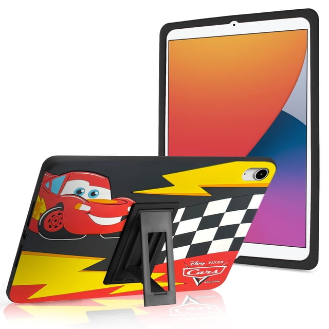 Funda Komar Kids Disney Cars para iPad 10,9" resistente a golpes con soporte