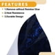 thumbnail image 3 of Envoltura de Carrocería Protectora de Fibra de Carbono Azul Brillante Única 59.1ftx11.8ft Cubierta de Vinilo Interior Exterior 5.5mil PET 1 Pc Universal, 3 of 7