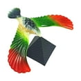 thumbnail image 1 of Pájaro , águila , modelo de águila de escritorio, accesorio educativo novedoso con soporte de pirámide, juguete de águila en Rojo grande, 1 of 8