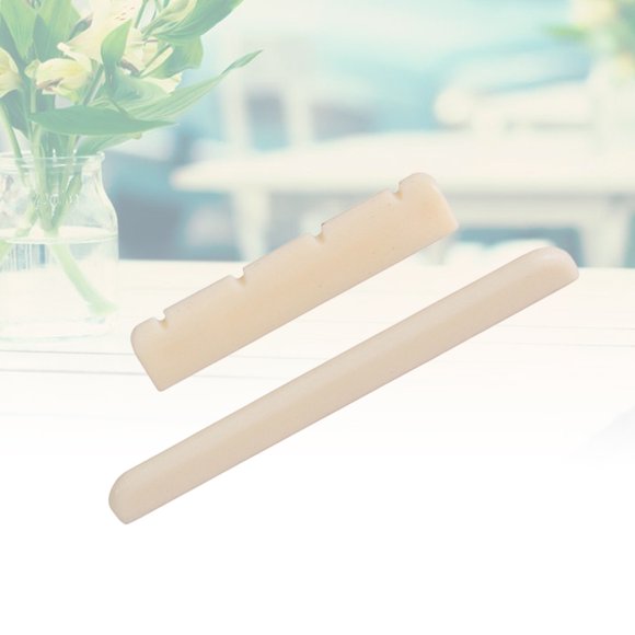 CRILSTYLEO Kit Saddle Beige Para Guitarra Accesorio Duradero Que Mejora Facilidad Para Tocar