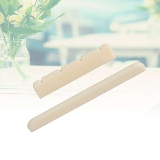 CRILSTYLEO Kit Saddle Beige Para Guitarra Accesorio Duradero Que Mejora Facilidad Para Tocar