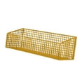 thumbnail image 2 of CarpNettore Wall Mount Wire Basket Food Storage Kitchen Storage for Ginger Egg Vegetable Gold S, 2 of 9
