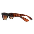 thumbnail image 3 of Bifocal Reading Sunglasses Classic Square Frame Spring Hinge Tortoise +2.5, 3 of 4