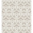 thumbnail image 3 of Ambesonne Taupe Duvet Cover Sets, Damask Nature, 2-Twin, Taupe and White, 3 of 4