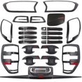 thumbnail image 2 of For Ranger Wildtrak T6 T7 T8 2012-22 Auto Styling Abs Matte Car Decorate Cover Moulding Sticker Car Accessories, 2 of 5